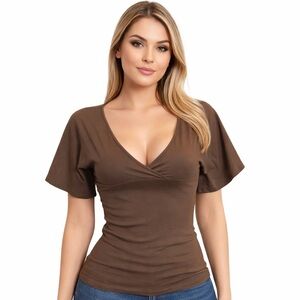 Vintage Bongo Juniors Top Size M NWT Cotton Blend Y2K Retro